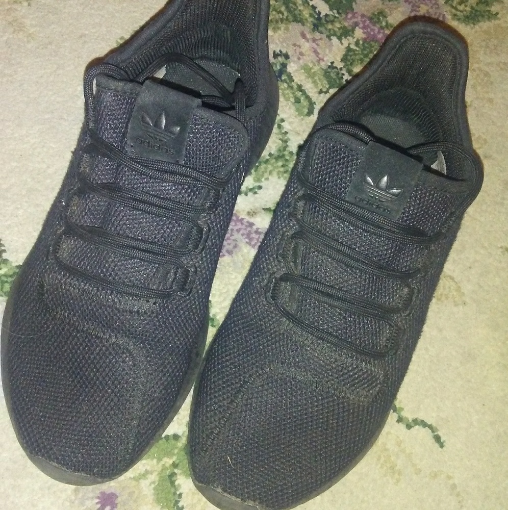 Black Adidas shoes